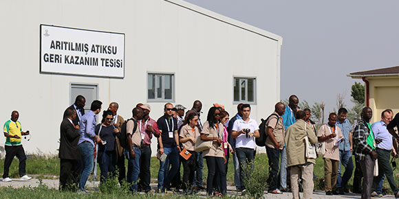 Afrikalı Heyetten KOSKİ Atıksu Arıtma Tesisi’ne Ziyaret