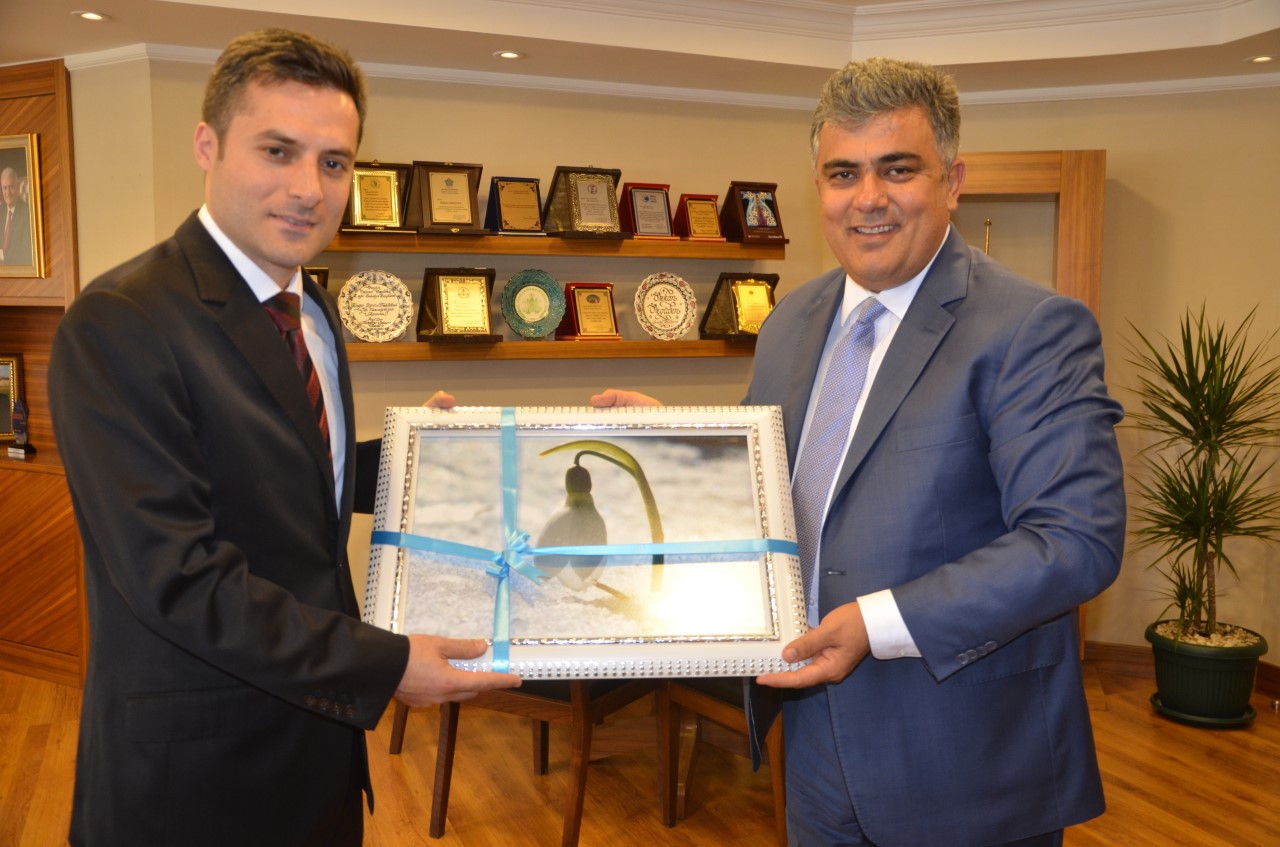 Başsavcı ve Ağır Ceza Reisinden Başkan'a Veda Ziyareti