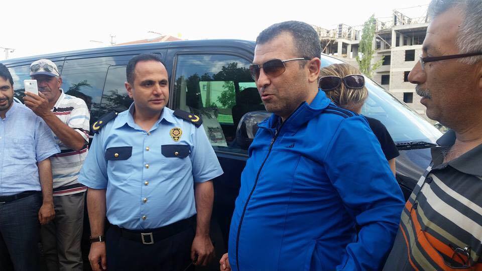 EREĞLİ EMNİYET MÜDÜRÜ YAĞMUR KURBAN KESİLEREK KARŞILANDI