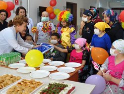 Meram Tıp Fakültesi Çocukların Yüzünü Güldürdü