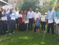 HALKAPINARLI GİRİŞİMCİLER BELGELERİNİ ALDI