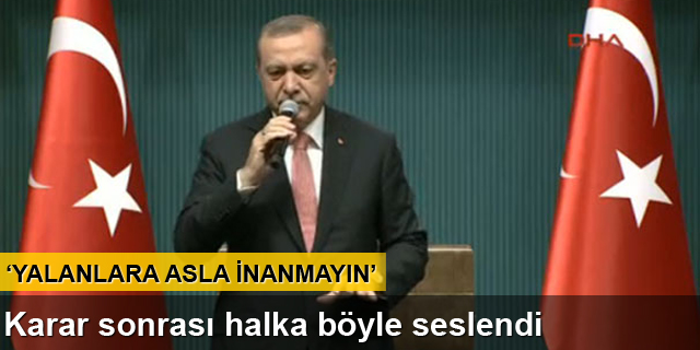 Erdoğan: Olağanüste hal, sıkıyönetim değildir