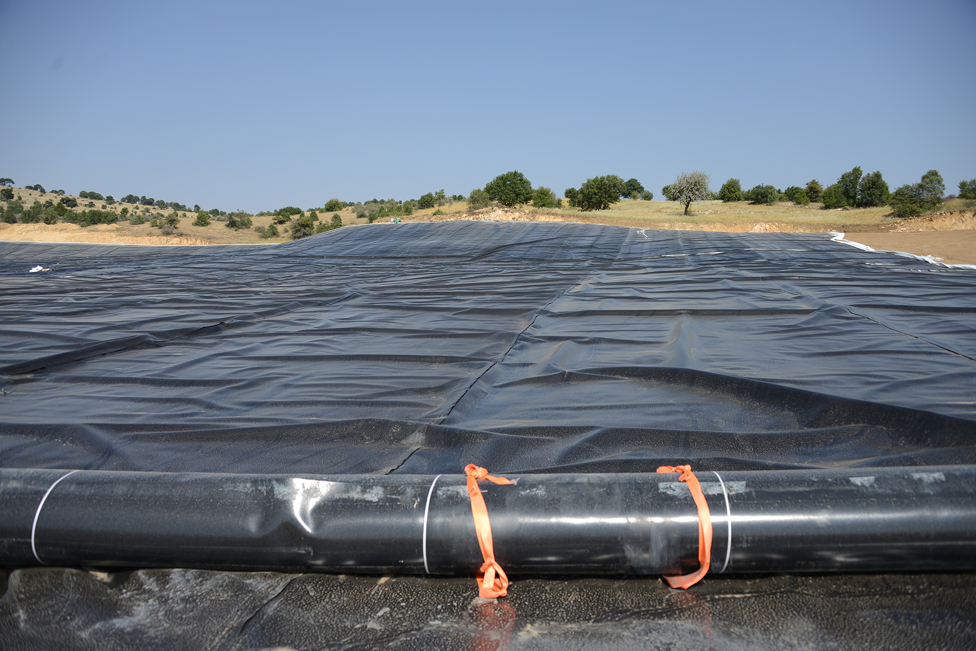 Büyükşehir’den Konya’da İlk Kez Membran Kaplama Sulama Göleti