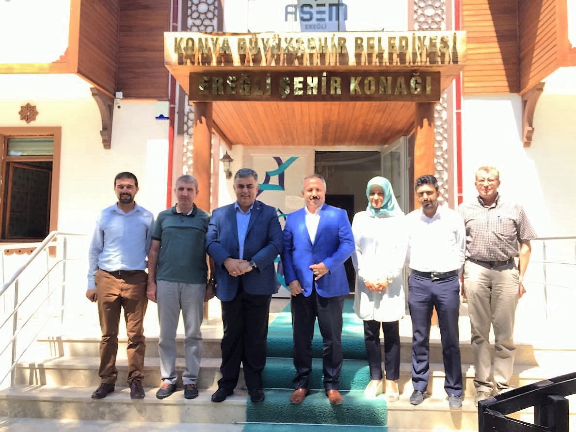 KOMEK ve ASEM'i Gezdiler