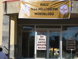 Kulu'da Fetö Pdy Ait Dershane Binası İlçe Milli Eğitim Müdürlüğüne Geçti