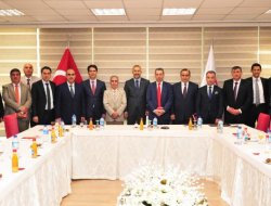 Irak Türkmen Heyeti BYEGM’yi Ziyaret Etti.