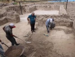 1400 Yıllık Mozaik Bulundu