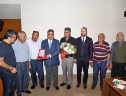 Muhtarlardan Başkana Teşekkür