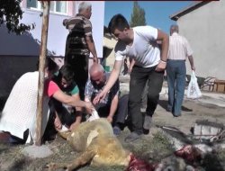 KURBANLAR KESİLDİ