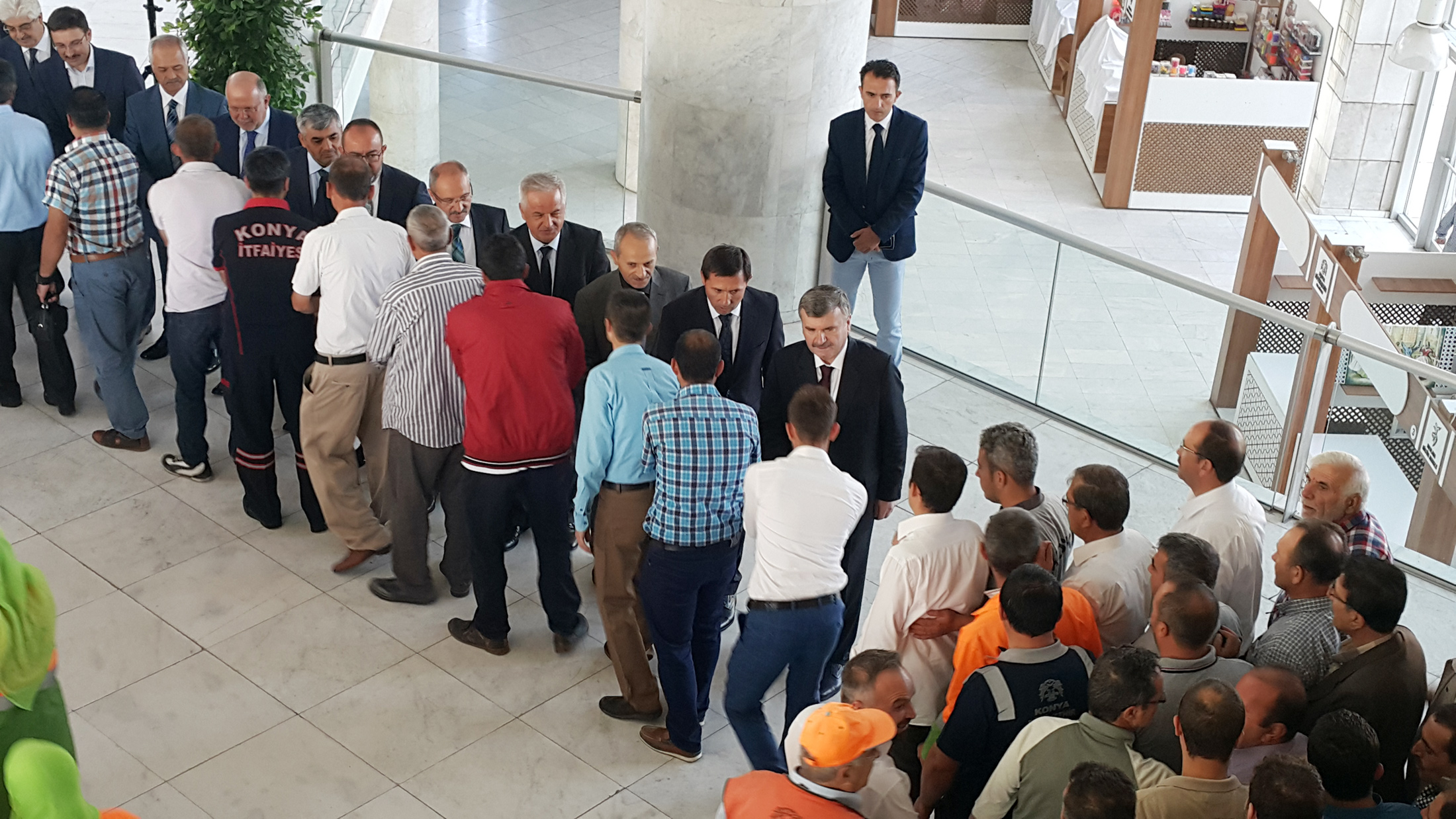 Başkan Akyürek Belediye Çalışanları İle Bayramlaştı