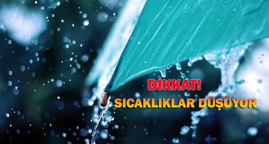 Hava Sıcaklıklarında Düşüş Bekleniyor..