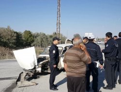 Tır ile otomobil çarpıştı: 1 Ölü