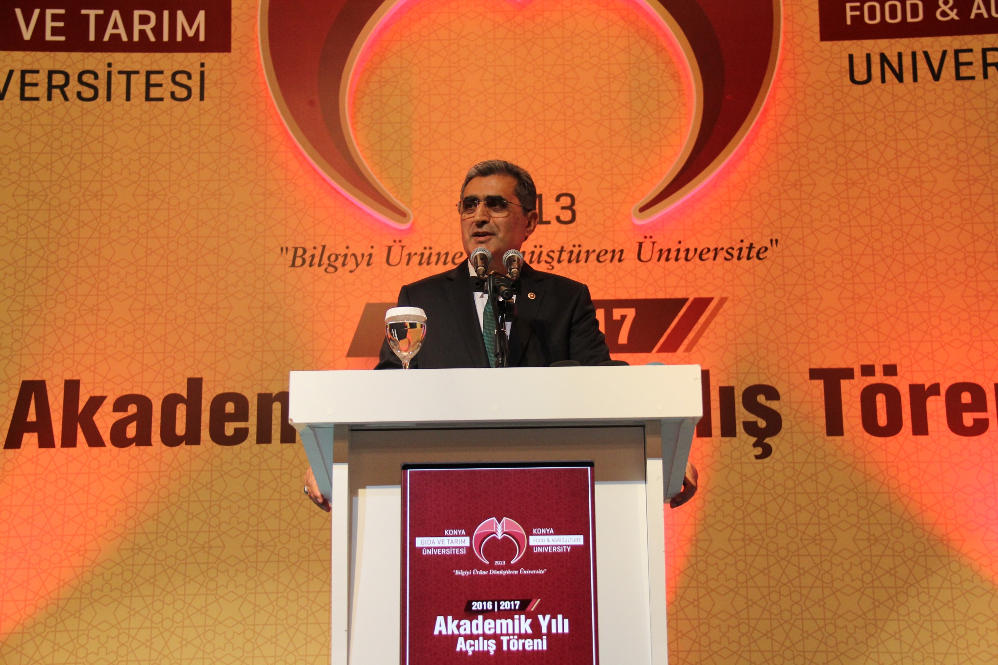 KONYA GIDA VE TARIM ÜNİVERSİTESİ  TÖRENLE EĞİTİME BAŞLADI