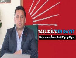 TATLIDİL’DEN DAVET