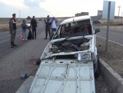 Yoldan Çıkan Otomobil Takla Attı 1 Ölü 3 Yaralı
