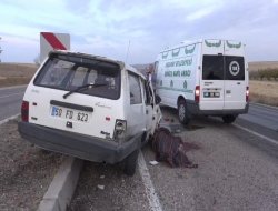 Yoldan Çıkan Otomobil Takla Attı 1 Ölü 3 Yaralı