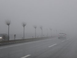 Bölgemizde ve Konya karayolunda sis ve pus uyarısı!