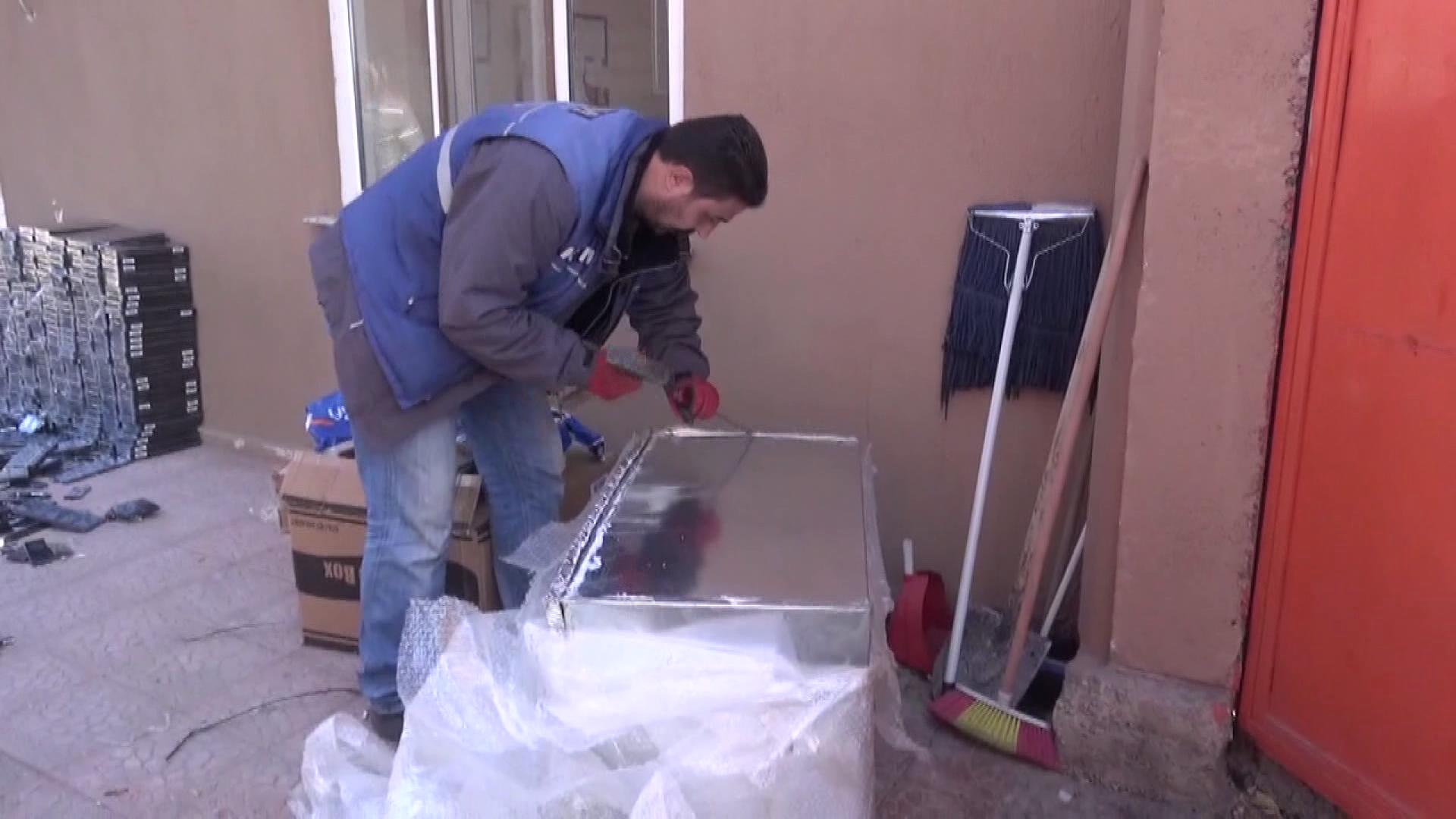 Kargo Kamyonunda Buzdolabı İçinde Kaçak Sigara Sevkiyatı