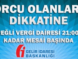 Vergi Dairesinden Duyuru