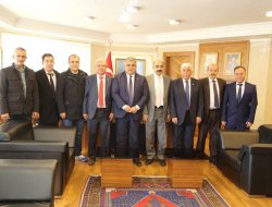 Sendika Temsilcilerinden Başkana Ziyaret