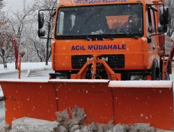 Kar ve Buzlanmaya Karşı 24 Saat Görev Başındayız