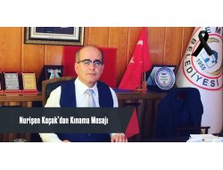 KOÇAK’DAN KINAMA MESAJI