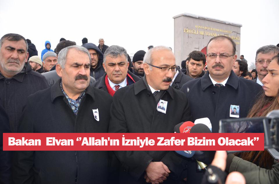 Bakan Elvan, Ereğli'den Önemli Açıklamalarda Bulundu