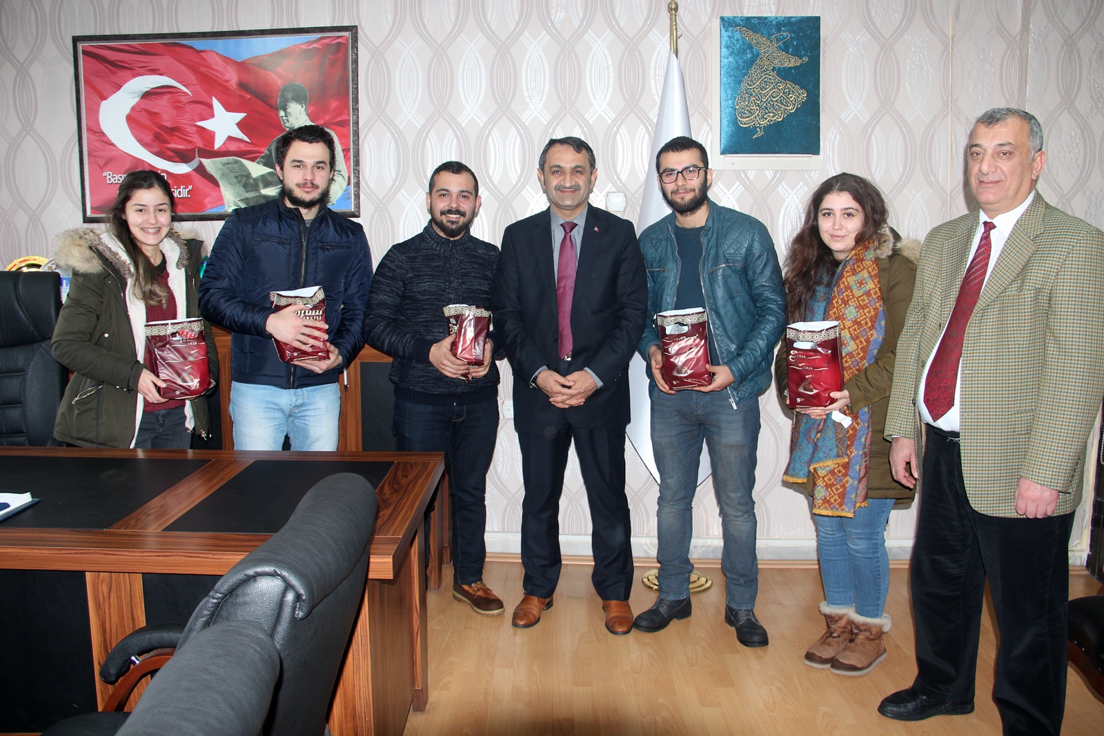 GÜFA Belgesel Çekim Ekibi BYEGM’yi ziyaret etti.