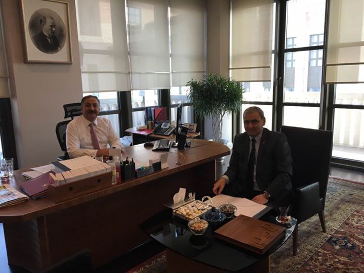 Ergun  Özgüven'den Kıratlı'ya Ziyaret