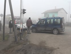 SİS KAZALARIDA BERABERİNDE GETİRDİ