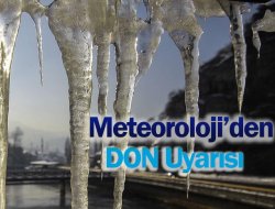 Meteorolojiden Don Uyarısı