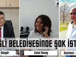 EREĞLİ BELEDİYESİNDE ŞOK İSTİFA!