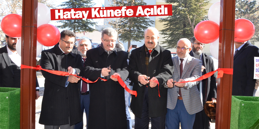 HATAY KÜNEFE KÜNEFENİN KRALI HİZMETİNE AÇILDI