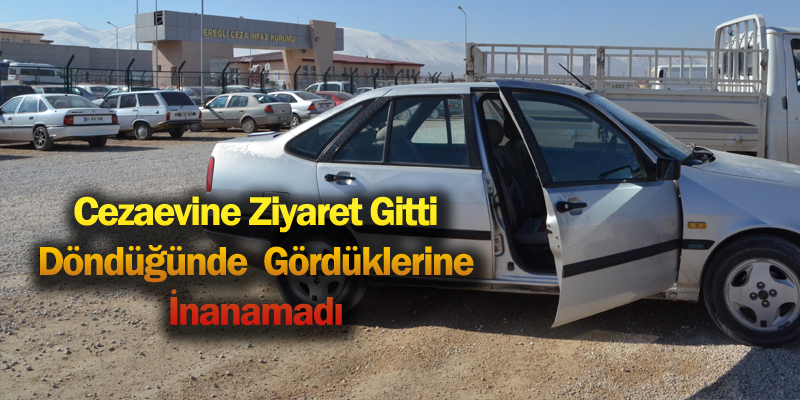 Cezaevine Ziyarete Gitti Arabasından 9 Bin Lirası Çalındı