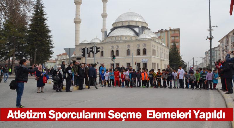 Ereğli de Atletizm Sporcularını Seçme  Elemeleri Yapıldı