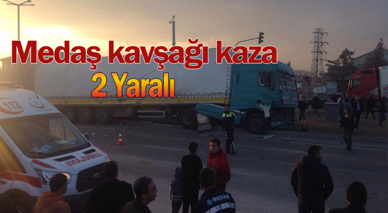 MEDAŞ Kavşağı kaza
