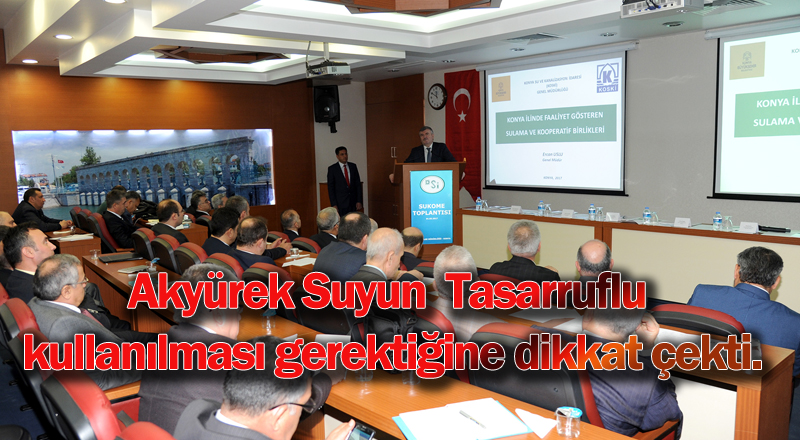 “Üretim Çeşitliliği Su Kaynaklarına Göre Yapılandırılmalı”