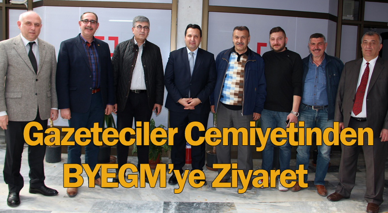 Konya Gazeteciler Cemiyetinden BYEGM’ye Ziyaret