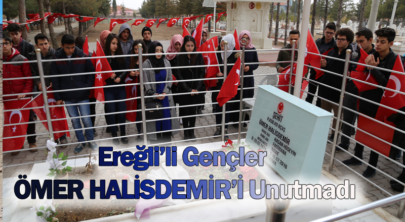 GENÇLER ÖMER HALİSDEMİR’İ UNUTMADI