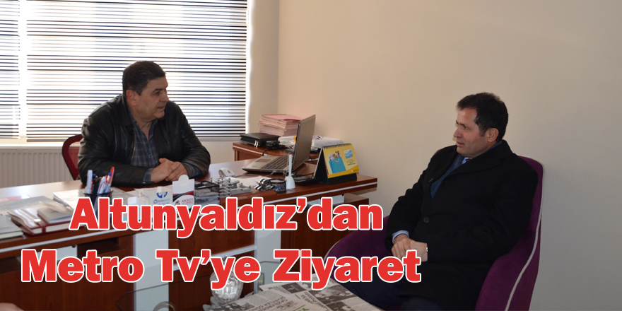 AK Parti Konya Milletvekili Ziya Altunyaldız’dan Metro Tv'ye ziyaret
