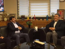 AK PARTİLİ SALİH KOCA’DAN BAŞKAN ÖZGÜVEN’E ZİYARET