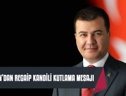 AHMET ÖZDOĞAN'DAN REGAİP KANDİLİ KUTLAMA MESAJI