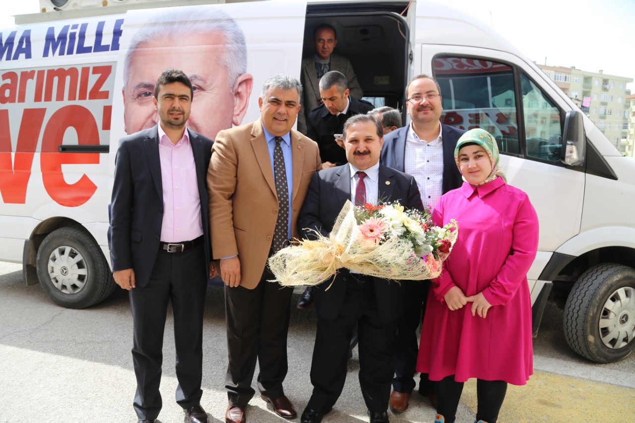 KONYA MİLLETVEKİLİ HACI AHMET ÖZDEMİR’DEN BAŞKAN ÖZGÜVEN’E ZİYARET