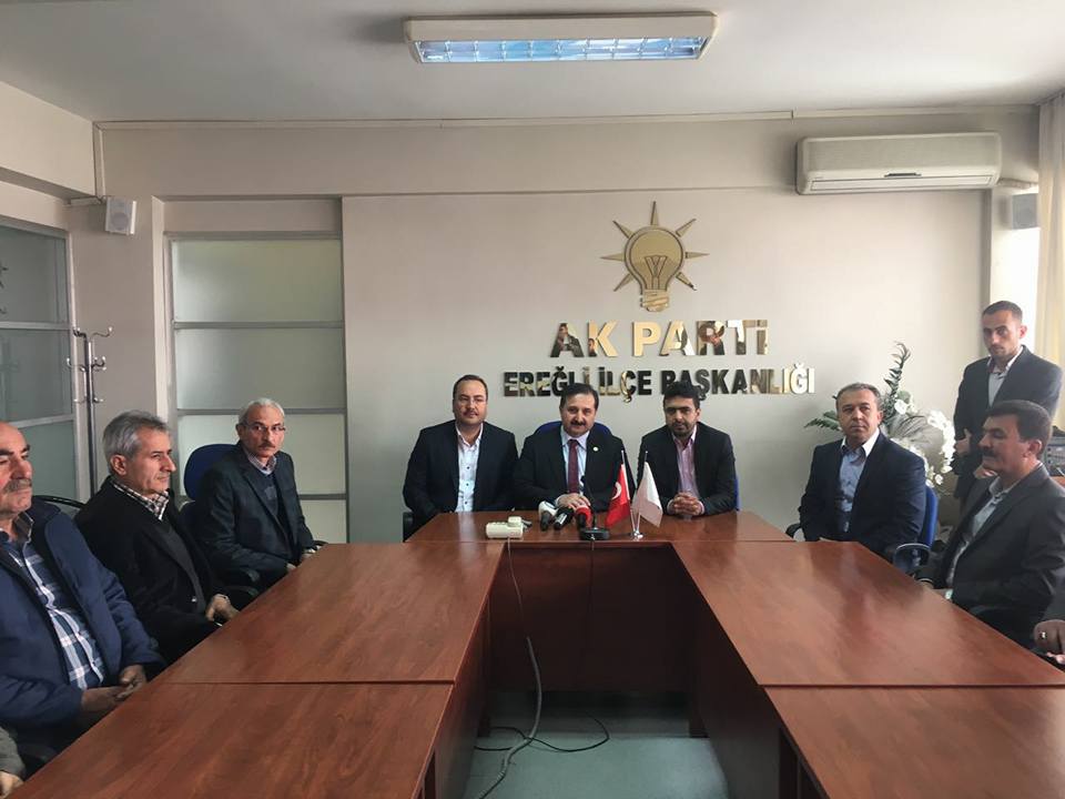 Milletvekili Prof. Dr. Hacı Ahmet Özdemir Ereğli 'de