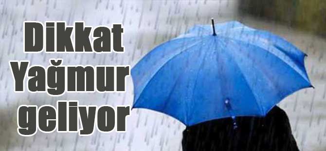 Gök gürültülü Sağanak Yağış Geliyor