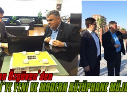 BAŞKAN ÖZGÜVEN’DEN EREĞLİ’YE YENİ VE MODERN KÜTÜPHANE MÜJDESİ