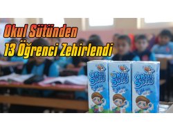 13 ÖĞRENCİ HASTANEYE KALDIRILDI