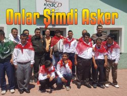 Engelli Gençler Davul Zurna İle Temsili Askere Uğurlandı