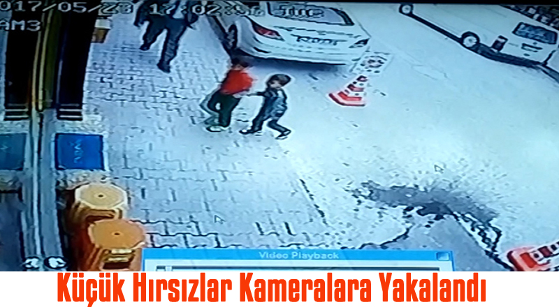 Küçük Hırsızlar Kameralara Yakalandı