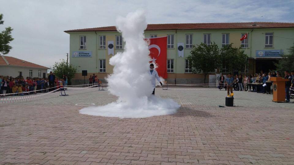 Kutören’deTübitak Bilim Fuarı Şenliği